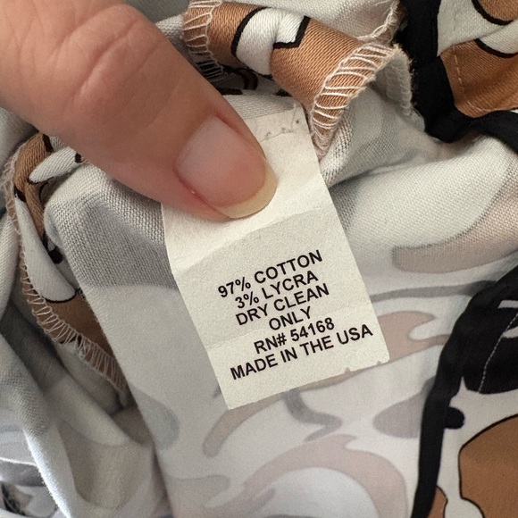 Elliott Lauren Black and Brown Patterned Skirt - Picture 7 of 7